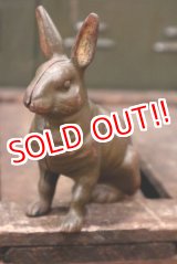 画像: dp-180901-20 late 1800's〜early 1900's Penny Bank "Rabbit"