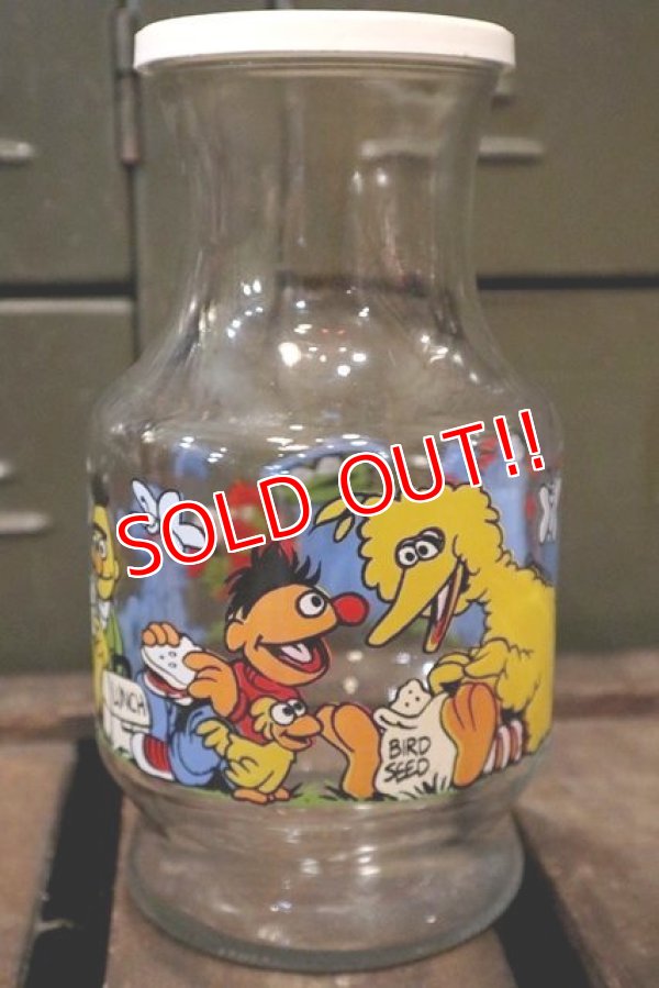 画像1: ct-181001-17 SESAME STREET / Anchor Hocking 1980's Glass Jug