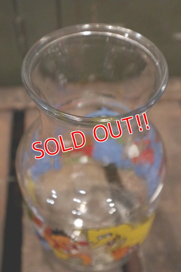 画像8: ct-181001-17 SESAME STREET / Anchor Hocking 1980's Glass Jug