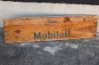 画像2: dp-181001-10 Mobiloil / 1940's Wood Sign