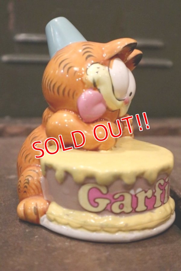画像3: ct-181001-08 Garfield / 1981 Ceramic Display "Cake"