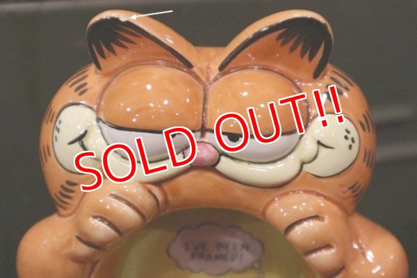 画像2: ct-181001-09 Garfield / 1980's Ceramic Photo Frame