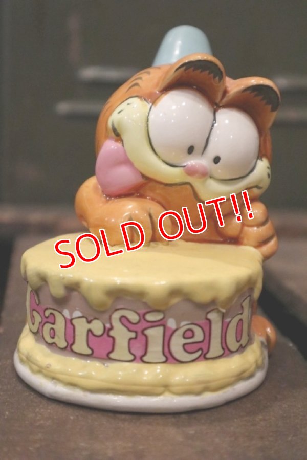 画像1: ct-181001-08 Garfield / 1981 Ceramic Display "Cake"
