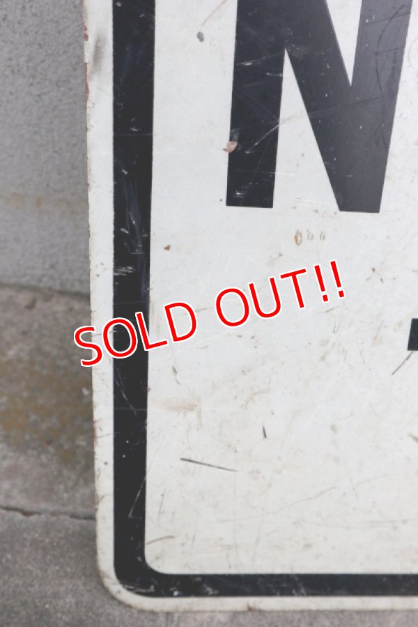 画像5: dp-181001-15 Road Sign "NO LEFT TURN"