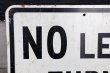 画像2: dp-181001-15 Road Sign "NO LEFT TURN"