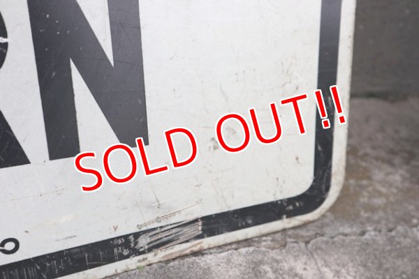 画像6: dp-181001-15 Road Sign "NO LEFT TURN"