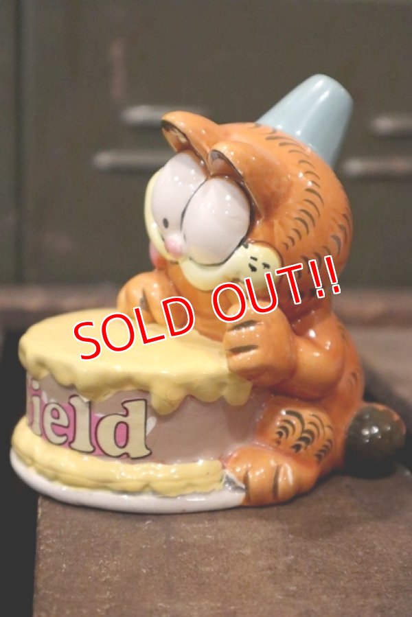 画像2: ct-181001-08 Garfield / 1981 Ceramic Display "Cake"