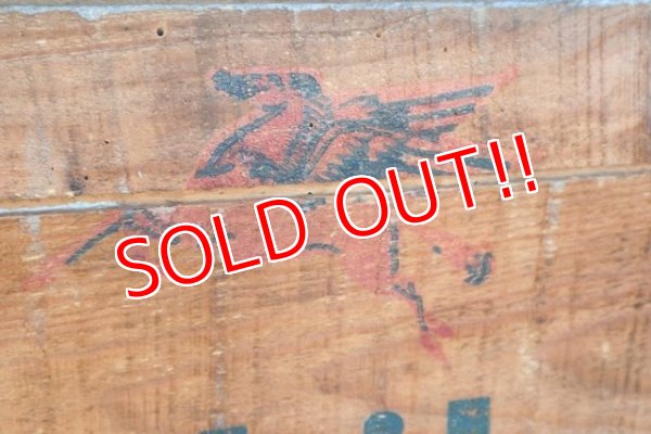 画像3: dp-181001-10 Mobiloil / 1940's Wood Sign