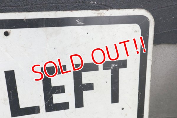 画像4: dp-181001-15 Road Sign "NO LEFT TURN"