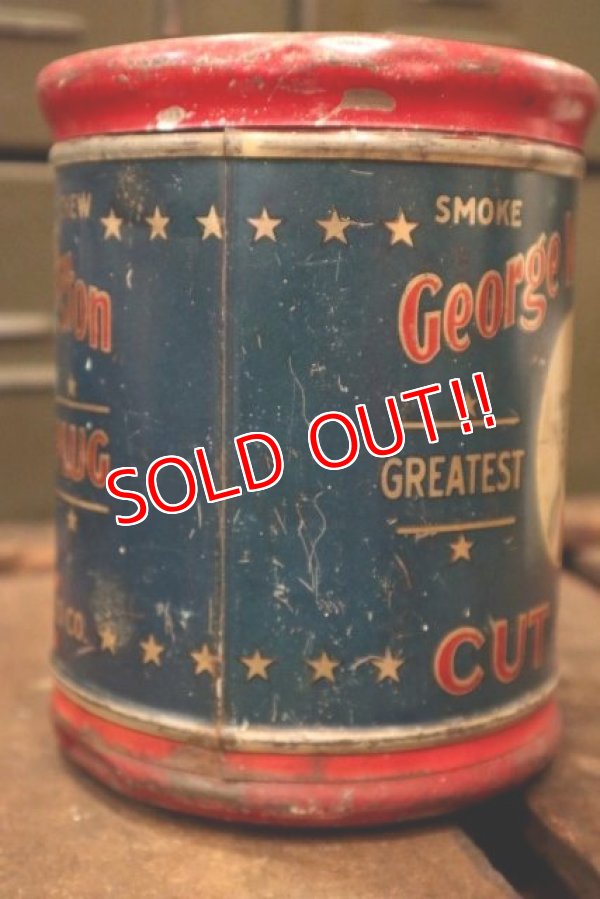 画像5: dp-181001-31 GEORGE WASHINGTON / CUT PLUG Tobcco Can