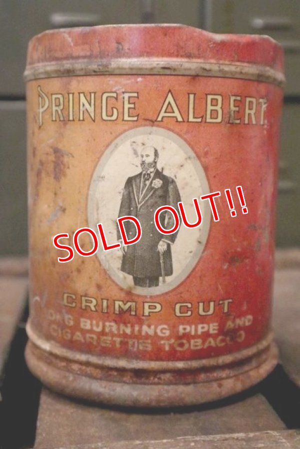 画像1: dp-181001-29 PRINCE ALBERT TOBBACO / Vintage Tin Can