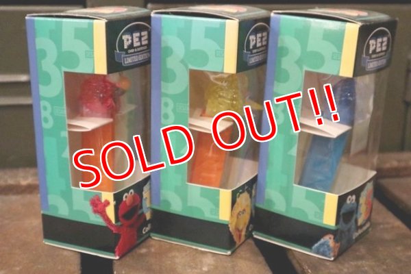 画像11: pz-160901-151 SESAME STREET / 35th Anniversary PEZ Dispenser Set