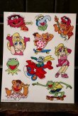 画像1: ct-181031-05 The Muppets / 1980's Sticker (A)