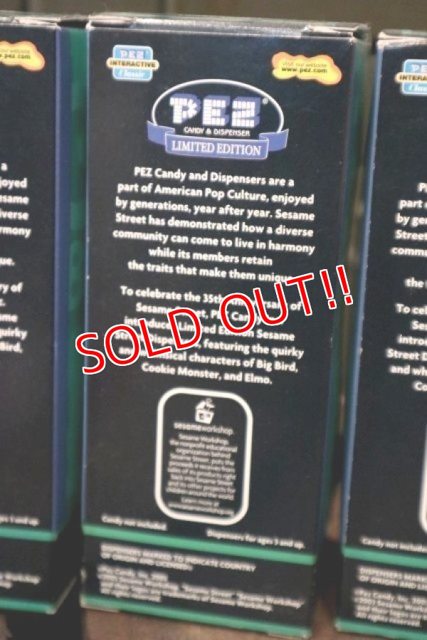 画像12: pz-160901-151 SESAME STREET / 35th Anniversary PEZ Dispenser Set