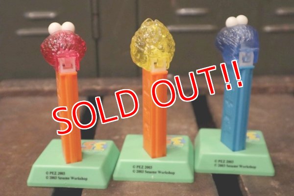 画像7: pz-160901-151 SESAME STREET / 35th Anniversary PEZ Dispenser Set