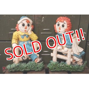 画像: ct-181031-07 Raggedy Ann & Andy / 1970's Wall Decoration Set