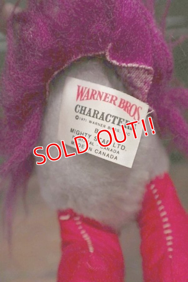 画像7: ct-181001-18 Road Runner / Mighty Star 1971 Stuffed Doll