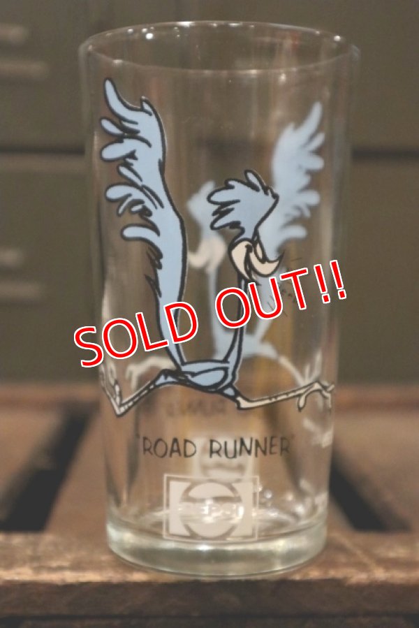 画像1: gs-181001-03 Road Runner / PEPSI 1973 Collector Series Glass (short)