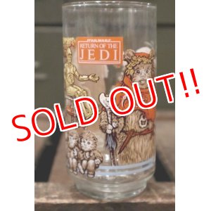 画像: gs-181001-09 STAR WARS / 1983 Return of the JEDI Plastic Cup "Ework,R2-D2,C-3PO"