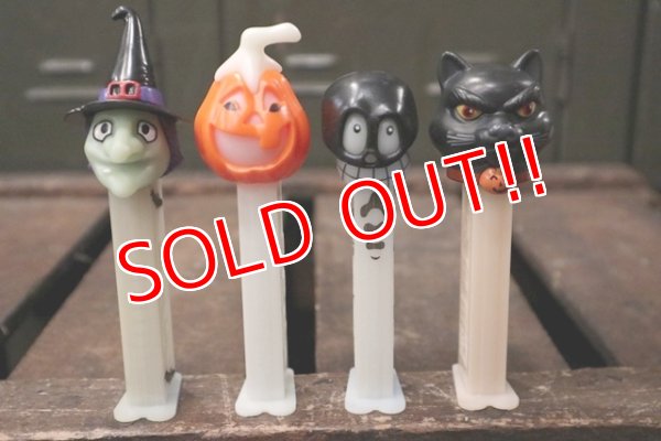 画像1: pz-130917-04 Halloween / PEZ Dispenser Set