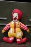 画像1: ct-181101-01 McDonald's / Ronald McDonald 1980's mini Cloth Doll