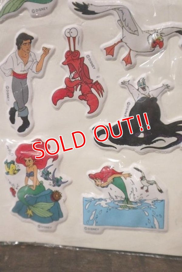 画像6: ct-181031-18 Little Mermaid / 1991 Stick-Ons Puffy Stickers