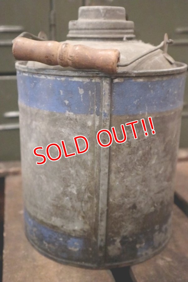 画像5: dp-181001-34 GALVANIZED / 1940's-1950's Gas Can