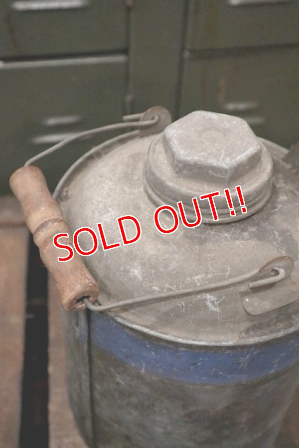 画像6: dp-181001-34 GALVANIZED / 1940's-1950's Gas Can