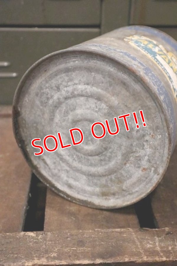 画像8: dp-181001-34 GALVANIZED / 1940's-1950's Gas Can