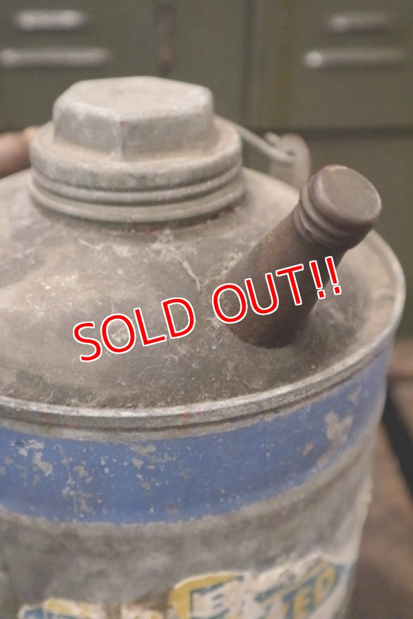 画像7: dp-181001-34 GALVANIZED / 1940's-1950's Gas Can