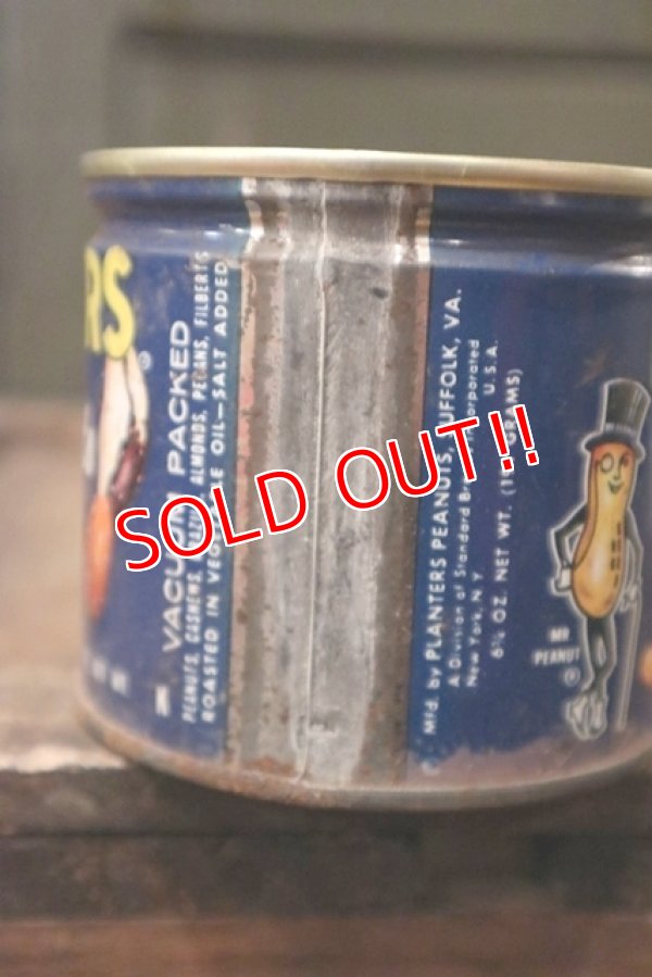 画像5: dp-181101-08 Planters / Mr.Peanuts 1960's Mixed Nuts Tin Can