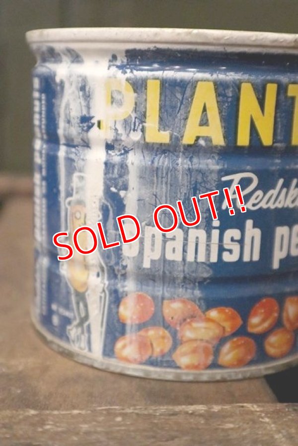 画像2: dp-181101-09 Planters / Mr.Peanuts 1960's-1970's Spanish Peanuts Tin Can