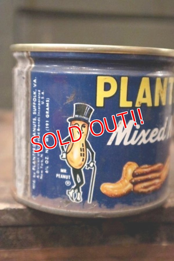 画像2: dp-181101-08 Planters / Mr.Peanuts 1960's Mixed Nuts Tin Can