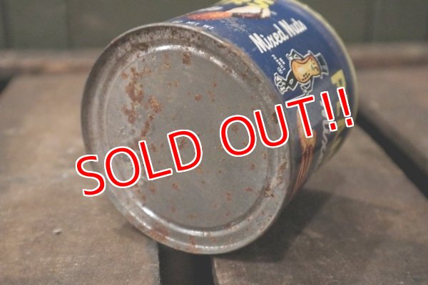 画像7: dp-181101-08 Planters / Mr.Peanuts 1960's Mixed Nuts Tin Can