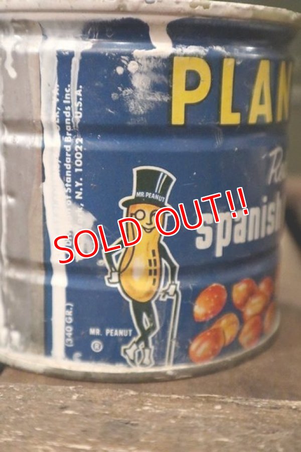 画像4: dp-181101-09 Planters / Mr.Peanuts 1960's-1970's Spanish Peanuts Tin Can