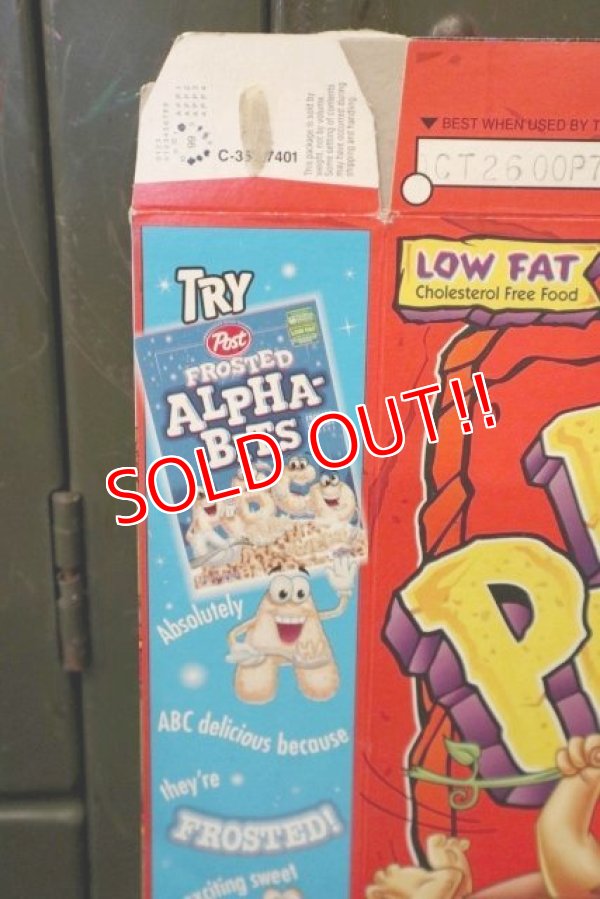 画像5: dp-181101-50 The Flintstones / Post 1995 Fruity Pebbles Cereal Box