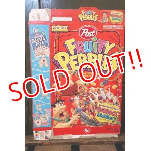 画像: dp-181101-50 The Flintstones / Post 1995 Fruity Pebbles Cereal Box