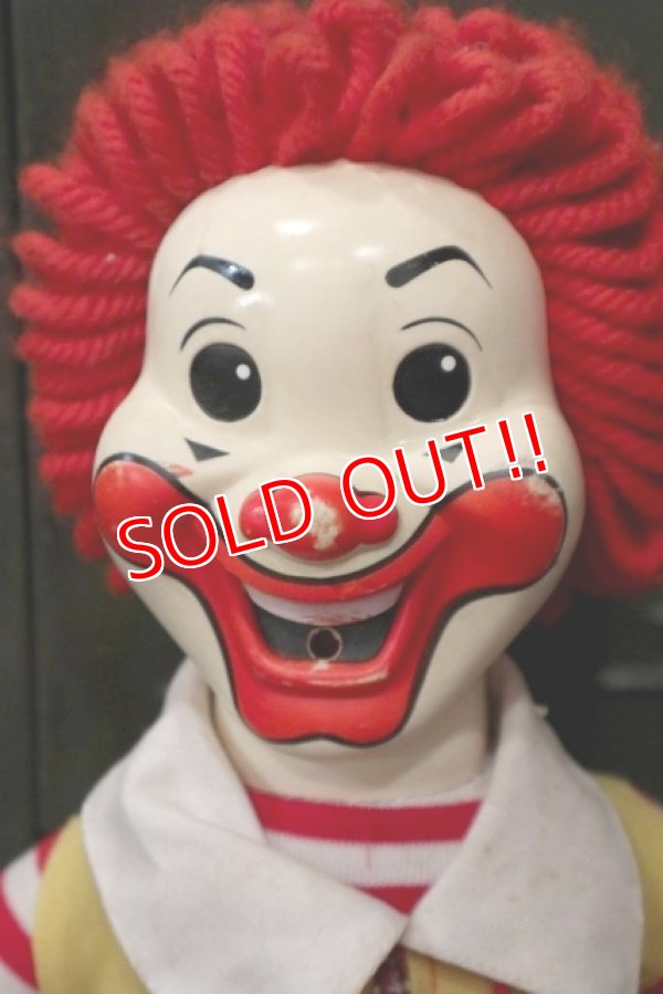 画像3: ct-181101-37 McDonald's CANADA / Hasbro Ronald McDonald 1978 Whistle Doll
