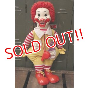 画像: ct-181101-37 McDonald's CANADA / Hasbro Ronald McDonald 1978 Whistle Doll