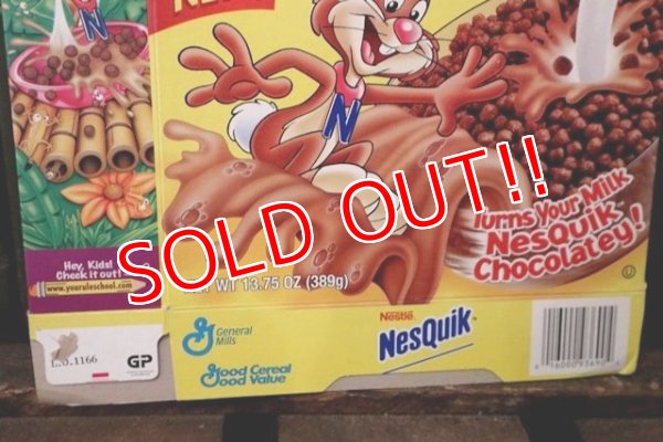 画像4: ct-181101-50 General Mills / 1999 Nestle Nes Quik Cereal Box