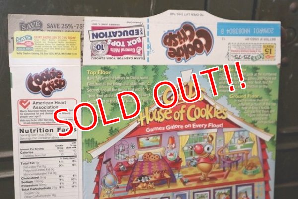 画像6: ct-181101-50 General Mills / 1999 Cookie Crisp Cereal Box