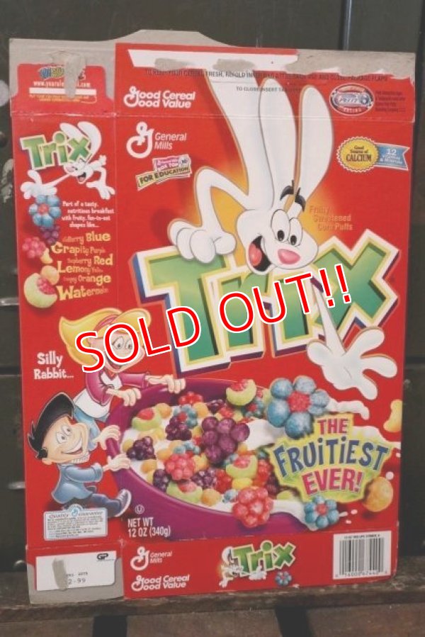 画像1: ct-181101-50 General Mills / 2000 Trix Cereal Box