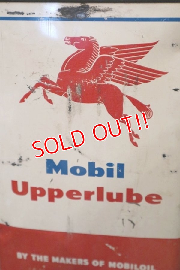 画像2: dp-181101-27 Mobil / Upperlube 1950's-1960's Oil Can
