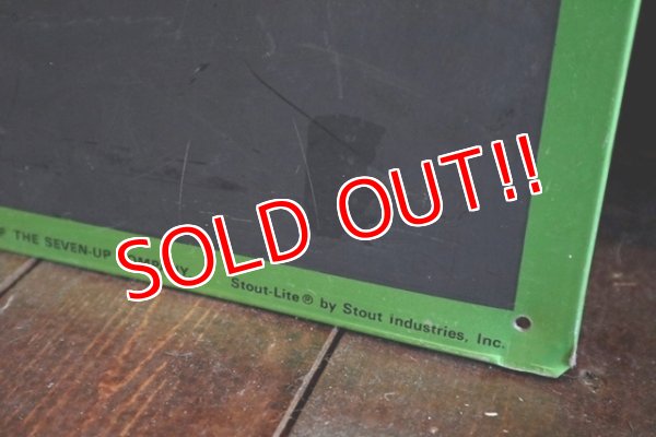 画像8: dp-181101-18 7up / 1970's Menu Board