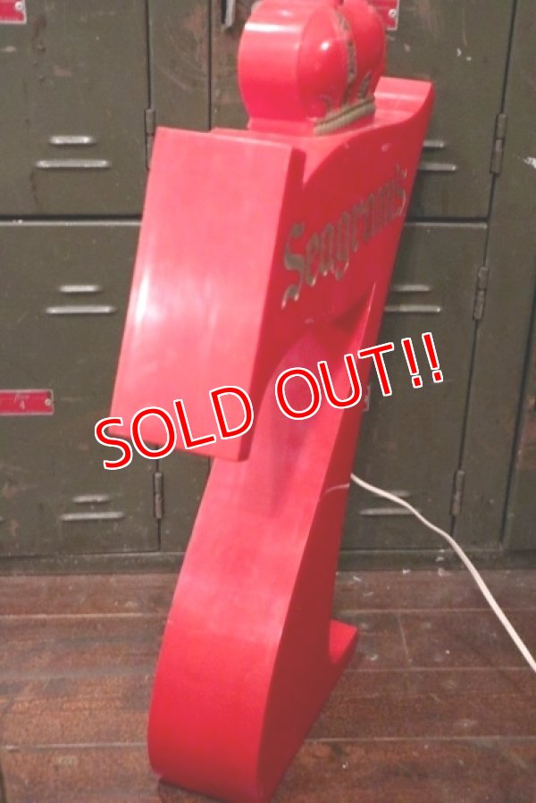 画像5: dp-181101-23 Seagram's 7 Crown Whiskey / 1970's-1980's Lighted Sign