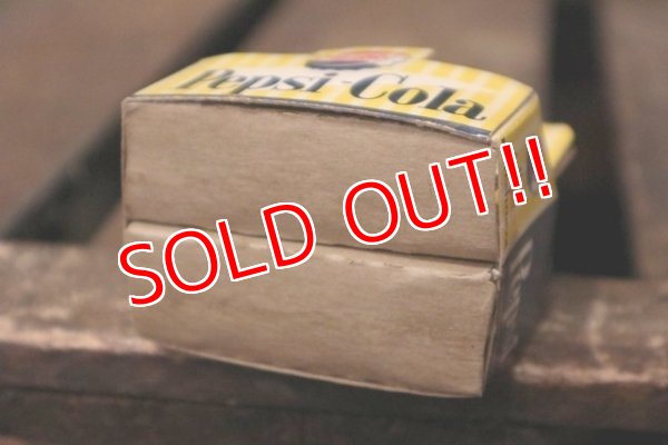 画像10: dp-181101-11 Pepsi / Vintage Miniature Bottle & Paper Carrier