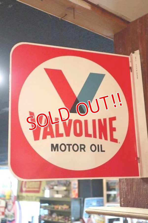 画像3: dp-181101-42 VALVOLINE / 1960's w-side sign