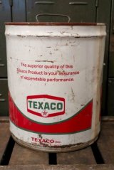 画像: dp-181101-25 TEXACO / 1970's 5 Gallons Oil Can