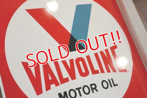 画像2: dp-181101-42 VALVOLINE / 1960's w-side sign
