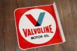 画像4: dp-181101-42 VALVOLINE / 1960's w-side sign